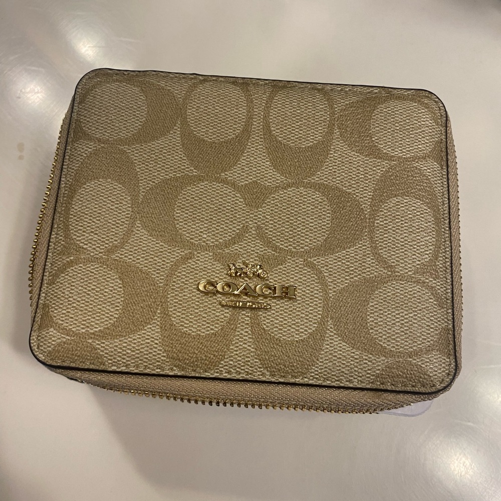 Coach jewelry box